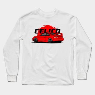 GT4 Red Celica GT-Four Long Sleeve T-Shirt